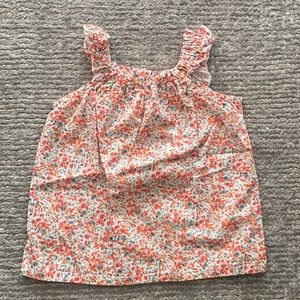 Baby CZ by Carolina Zapf Girls Floral Blouse Top - 2T